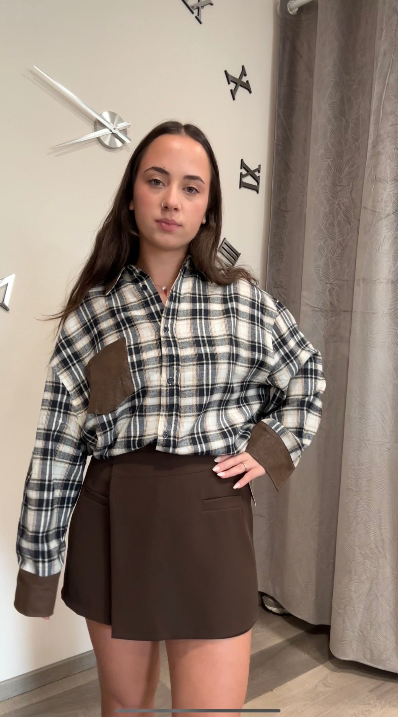 Gonna Pantaloncino marrone 🍫